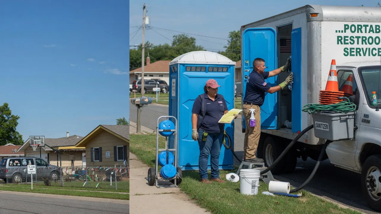 Portable Toilet Rental in Gilliam, LA near me